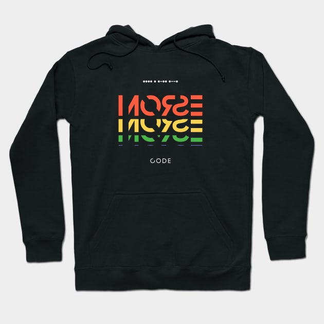 Morse Code Hoodie by Insomnia_Project